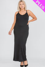 Load image into Gallery viewer, Plus Size Racer Back Maxi Dress
