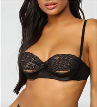 Load image into Gallery viewer, Crochet Lace Hollow Out Bra Set S- XL
