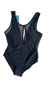 Women's Black Swimming Suits 1 piece M-XL