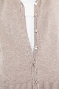 Long Sleeve V-neck Button Down Sweater Cardigan