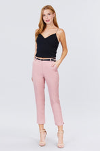 Load image into Gallery viewer, Classic Woven Pants W/belt
