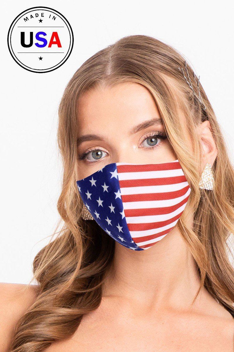 Made In Usa / Fashionable 3d Reusable Face Mask