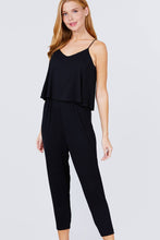 Load image into Gallery viewer, Cami Layered Top Capri Knit Jumpsuit
