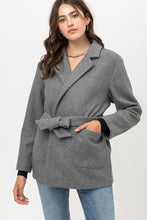Load image into Gallery viewer, Fleece Belted Coat
