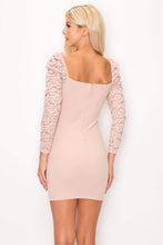 Load image into Gallery viewer, Lace Lover Cutout Long Sleeve Dress
