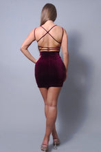 Load image into Gallery viewer, Showstopper, Sexy Crossover Strap Dress
