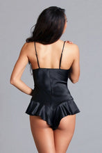 Load image into Gallery viewer, Satin Romper. Slim Fit, Silky Soft, Adjustable Straps
