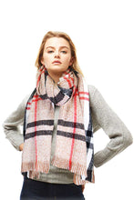Load image into Gallery viewer, Stylish Plaid Modern Check Scarf
