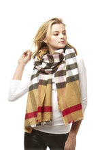 Load image into Gallery viewer, Plaid Oblong Scarf
