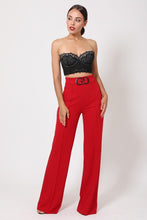 Load image into Gallery viewer, Double Reverse G Buckle Detail Pants
