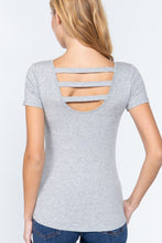 Load image into Gallery viewer, Short Slv Top W/zipper Pocket
