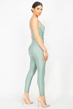 Load image into Gallery viewer, Solid Skinny Cinched Sweetheart Jumpsuit
