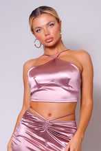 Load image into Gallery viewer, Sexy Halter Front Crop Top
