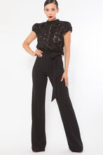 Load image into Gallery viewer, Flower Lace Top Detailed Fashion Jumpsuit
