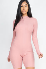 Load image into Gallery viewer, Ribbed Knit Romper
