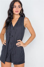 Load image into Gallery viewer, Button Down Sleeveless Romper
