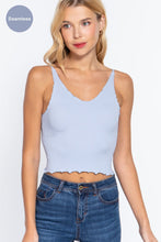 Load image into Gallery viewer, Lettuce Edge Seamless Cami Top
