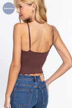 Load image into Gallery viewer, Lettuce Edge Seamless Cami Top

