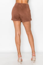 Load image into Gallery viewer, Button-accented Asymmetrical Mini Skort
