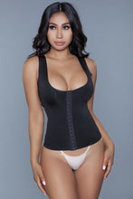 Load image into Gallery viewer, Seamless Top Body Shaper With Hook And Eye Closure.
