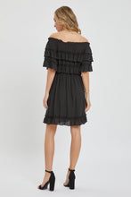 Load image into Gallery viewer, Off Shoulder Ruffle Dress
