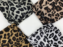 Load image into Gallery viewer, Women Leopard print V-neck high waist heavy chiffon dresses for women (S-XXL) PLUS SIZE
