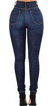 Load image into Gallery viewer, Basic Women Skinny Jeans Slim fit elastic High Waist Ladies&#39; jeans fit( SIZE S-5 XL)
