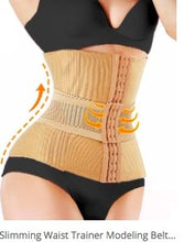 Cargar imagen en el visor de la galería, Slimming Waist Trainer Modeling Belt Shapewear Waist Cincher Body Shaper
