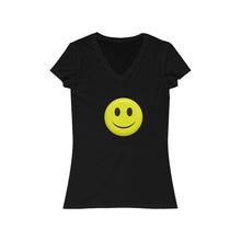 Load image into Gallery viewer, Women&#39;s Jersey Short Sleeve V-Neck Tee
